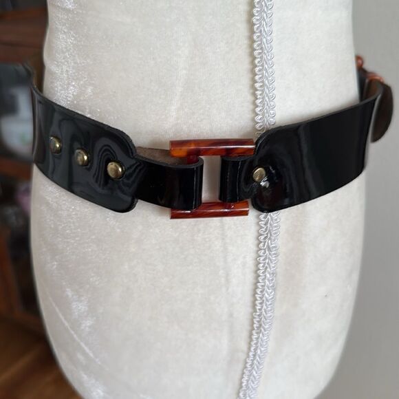 Vintage patent leather belt - Picture 2 of 9